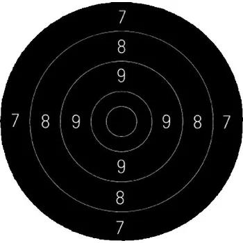 Recenze Terč mezinárodní pistolový 50/20
