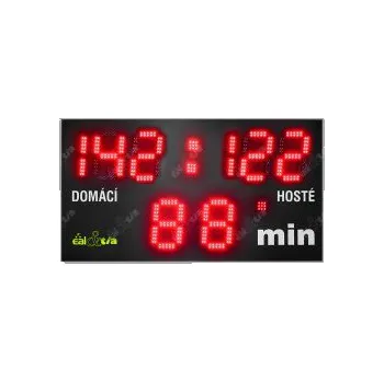 Výsledková tabule Světelné tabule - časomíry RAGBY * RUGBY (185x100cm, číslice 32cm)