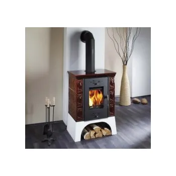 Krbová kamna Kamna krbová EMPOLI hnědá kachle