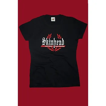 Dámské tričko Skinhead Love Music Hate Politics tričko