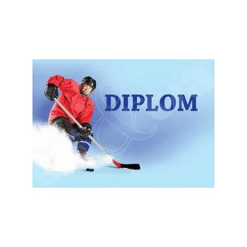 Diplom sportovní - hokej A4 č.15