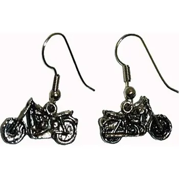 Náušnice náušnice Chopper motorka