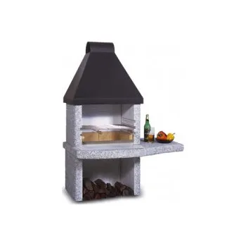 Zahradní krb Zahradní krb NORMAN PIANO řady Variant nerezová střecha