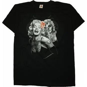 Marylin Monroe Mexican Skull tričko