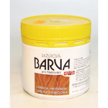 Vodová barva Fládrovací barva - Siena nepálená 500g