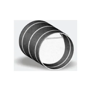 Ventilační potrubí Zpětná klapka 150mm do potrubí kov těsná