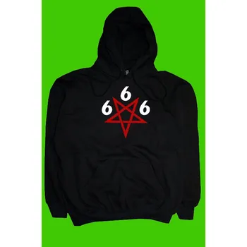 Pánská mikina Pentagram Satan 666 pánská mikina