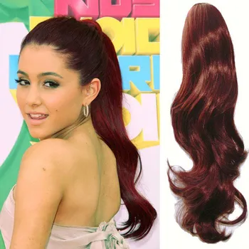 Příčesek CLIP IN CULÍK VLNITÝ 100% LIDSKÉ REMY VLASY 60CM - MĚDĚNÁ