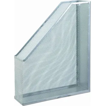 Concorde - magazin box A4 drátěný, stříbrný