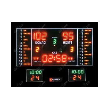 Výsledková tabule Světelná tabule - časomíra BASKETBALL K11.M ( i ostatní halové sporty )