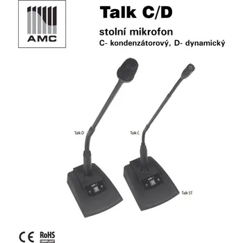 Mikrofon AMC kondenzátorový mikrofon na husím krku TALK C1