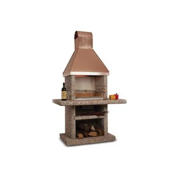 Zahradní krb Zahradní krb NORMAN KOMFORT řady Variant měděná střecha