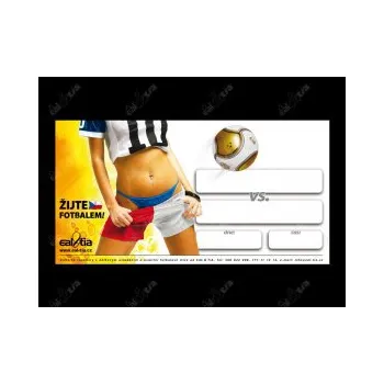 Plakát Fotbalové plakáty na domácí utkání - v1, 50ks