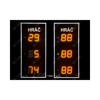 Světelné tabule - Čísla trestaných hráčů