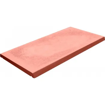 Plot Průběžná betonová stříška - červená (PIL-PS27), hloubka 270mm