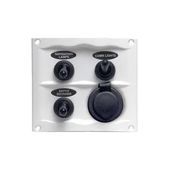 LED panel BEP 3 Way Water Proof Switch Panel 900-3WPSW