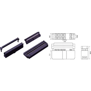 Elektrická zásuvka Konektor FL 34