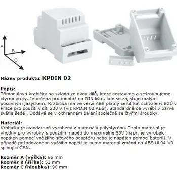 Dárková krabička Krabička KPDIN 2