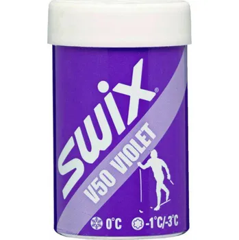 Lyžařský vosk Swix V50 Fialový - 45 g (Stoupací vosk Swix V50 - Fialový)