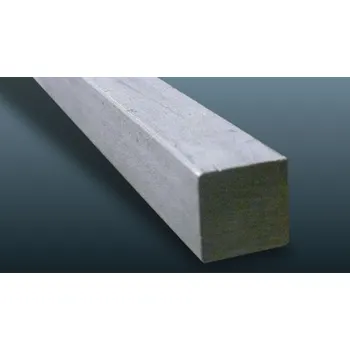 Stavební profil Nerezová tyč čtvercová 4HR 10 Wst.Nr. 1.4301 válcovaná