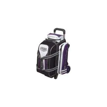 Taška na bowlingovou kouli BOWLINGOVA TAŠKA STORM 2 BALL ROL THUNDER FIALOVA ČERNA B'ILA'