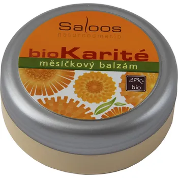 Tělový balzám Bio Karité Měsíčkový balzám 50 ml - Saloos (Kosmetický přípravek)