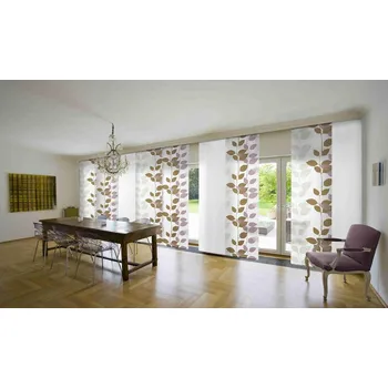 Roleta Isotra japonské stěny 4-drážkové