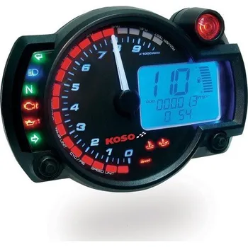 Tachometr Digitální tachometr KOSO RX2N černý 10000 ot/min