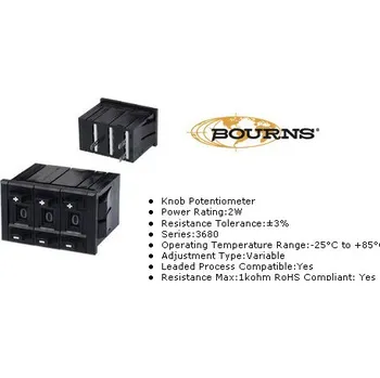 Potenciometr Potenc. BOURNS 3683S-502 5K