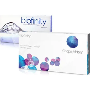 Kontaktní čočky Biofinity (6 čoček) + roztok Zero Seven 120ml