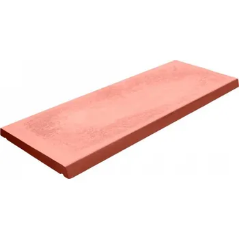 Plot Průběžná betonová stříška - červená (PIL-PS22), hloubka 220mm