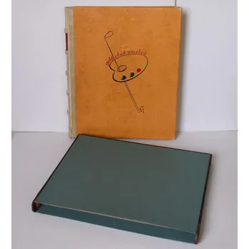 Umění Golf Club Umělců - vzácná bibliofilie