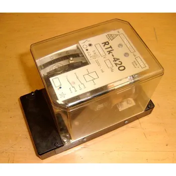 Relé Časové relé RTk-420 220V 6sec