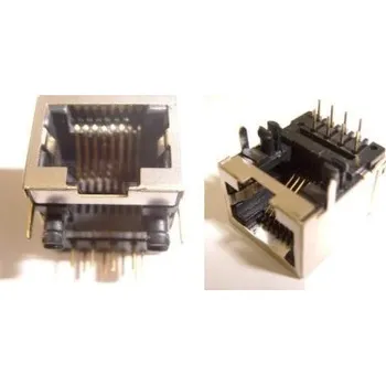 Elektrická zásuvka Zásuvka RJ45GE 8/8 do DPS