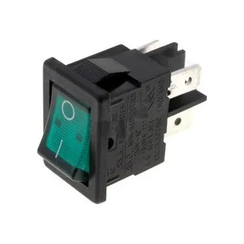 Auto elektroinstalace Přepínač 8553VB01G prosv.zelen