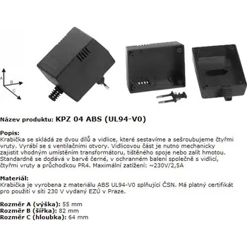 Dárková krabička Krabička KPZ 4 ABS