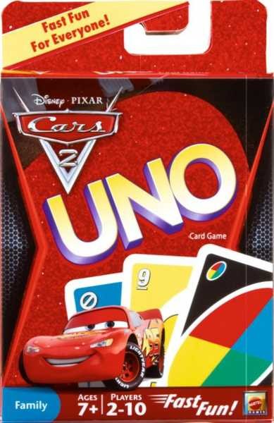 Instrukcja obsługi Mattel UNO Cars 2 (1 stron)