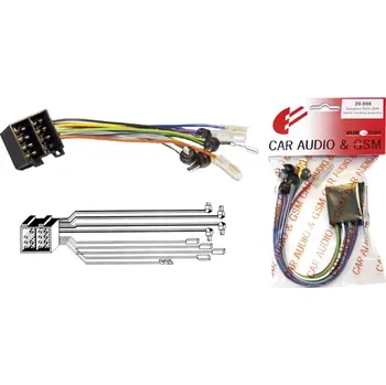 Autorádio Konektor DIN Škoda, Fiat, Opel, Renault