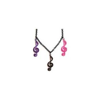Náhrdelník Náhrdelník s houslovými klíči