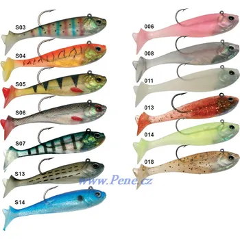 Umělá nástraha ICE fish Vláčecí ryba s háčkem 10cm - 18g