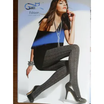 Dámské punčochy FABIANE 06-punčochové kalhoty Gatta melange caffe