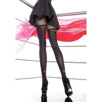 Dámské punčochy CANELLA 40den-punčochové kalhoty Fiore black-černé