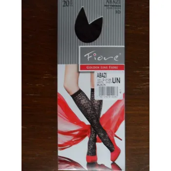 Dámské punčochy Fiore Abazi 20den Podkolenky white-bílé uni