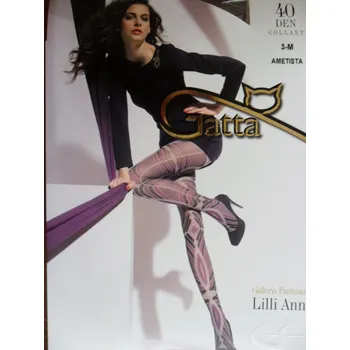 Dámské punčochy LILLI ANN 25 40den-punčochové kalhoty Gatta topino-šedé 3-M