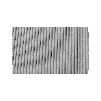 Rohožka Průmyslová rohož - rýhovaná