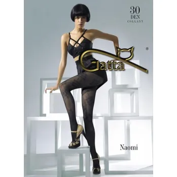Dámské punčochy NAOMI 03 30den-punčochové kalhoty Gatta nero-černé