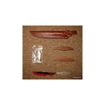 Pracovní nůž Grohmann Pevný nůž UR2SF Trout & Bird, Pstruh & Pták na sestavení