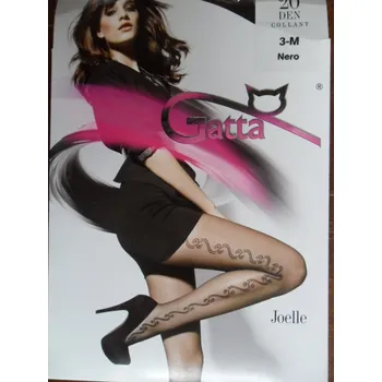 Dámské punčochy JOELLE 02 20den-punčochové kalhoty Gatta nero-černé 4-L