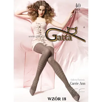 Dámské oblečení CARRIE ANN 18 40den-punčochové kalhoty Gatta brown-hnědé 2-S
