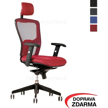 Židle Dike s podhlavníkem Červená